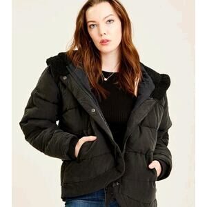 Free people movement Chill factor black puffer jacket S